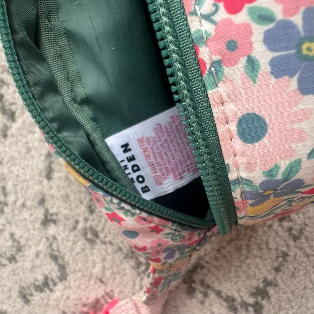 Mini Boden Girls Floral Fanny Pack